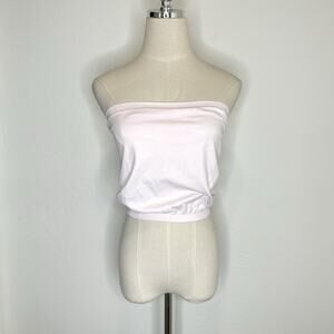 Vintage Mossimo Y2K Tube Top Womens Medium Light Pink Bra USA